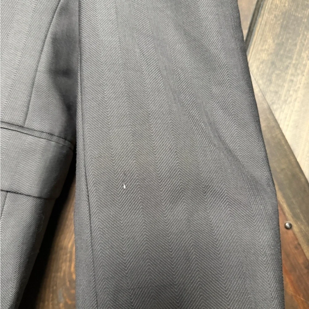 Hugo Boss Gray Herringbone Wool Blazer 38R Tailored by Nordstrom